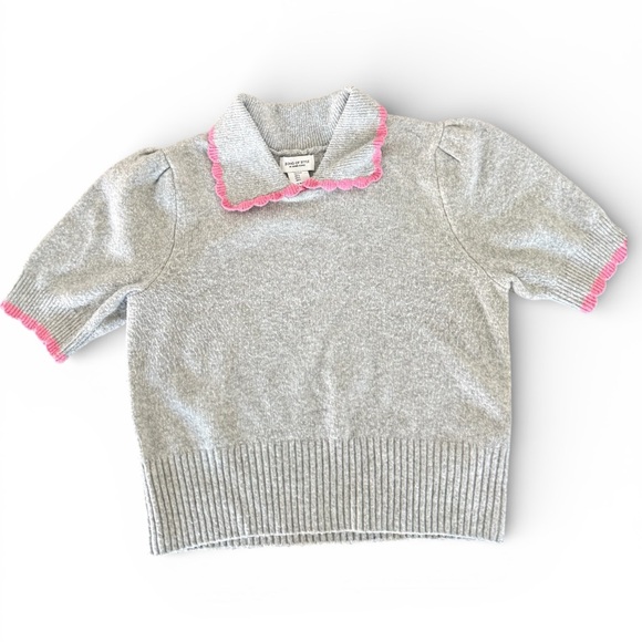 Song of style Gray and Pink Women's Sweater - Picture 3 of 6